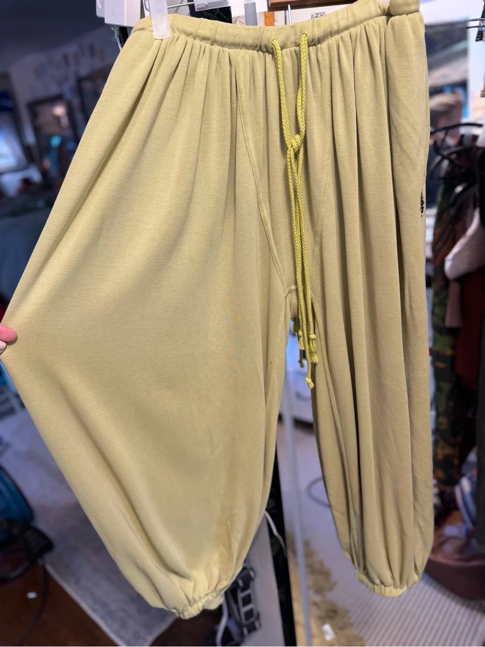 Free People Movement Lime Drawstring Momentum Pants